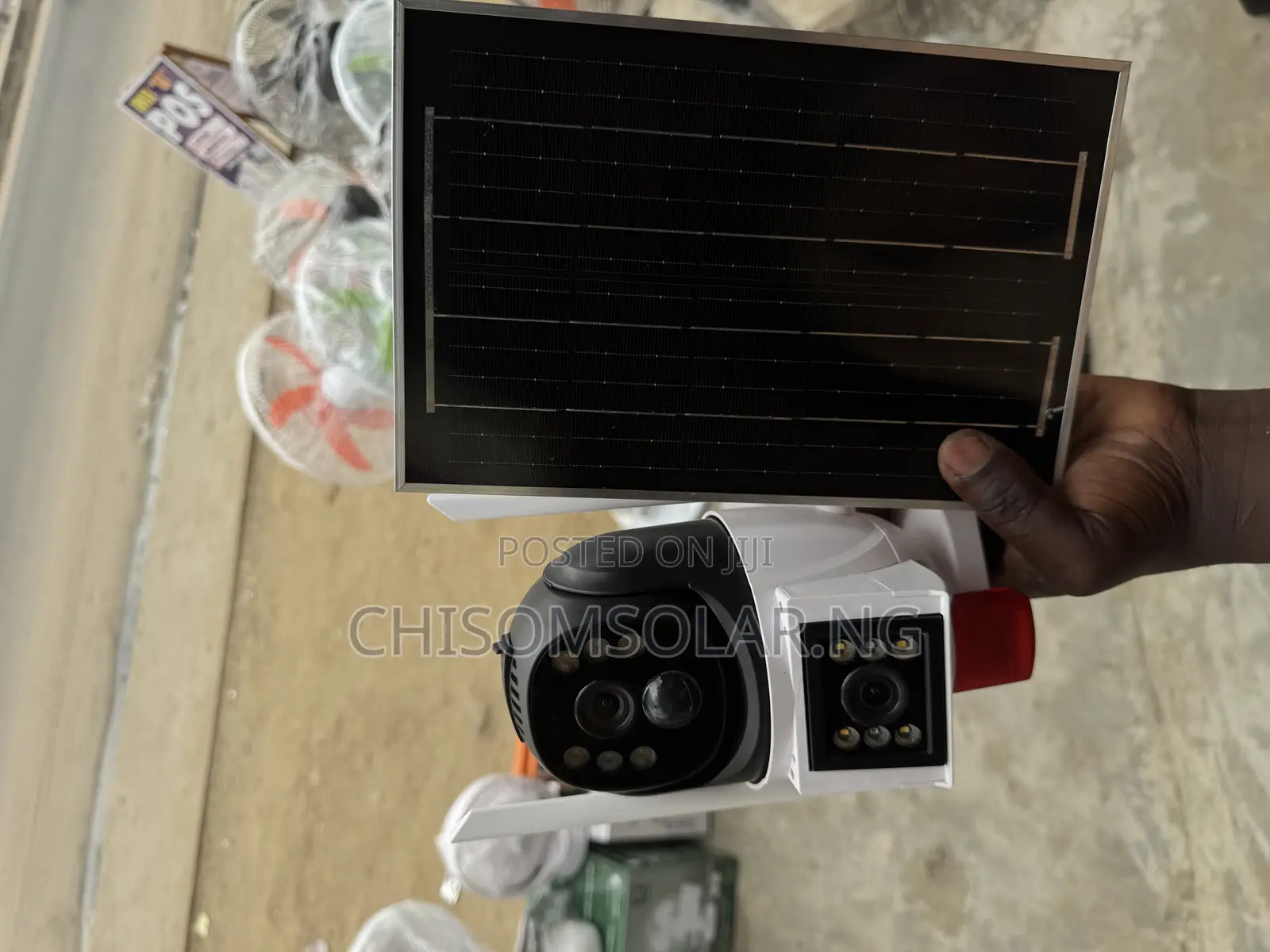 2 Way Solar CCTV Camera