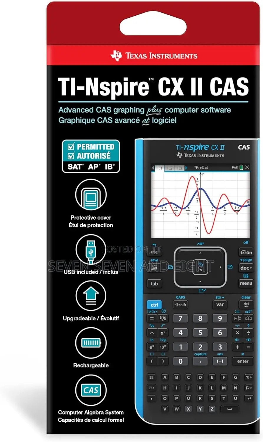 Ti-Nspire Cx Ii Cas Graphing Calculator-Ongoing Promo Price