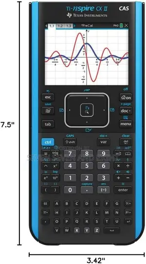 Ti-Nspire Cx Ii Cas Graphing Calculator-Ongoing Promo Price