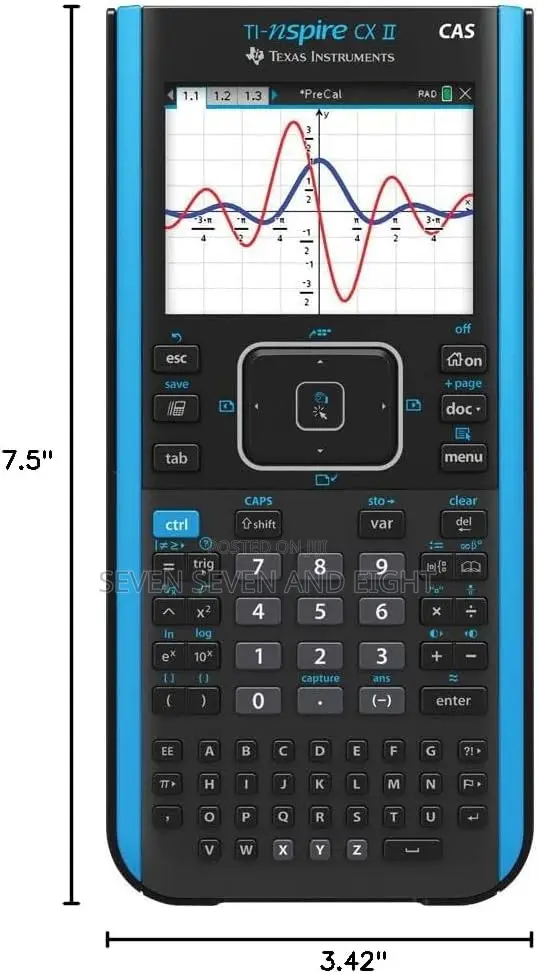 Ti-Nspire Cx Ii Cas Graphing Calculator-Ongoing Promo Price