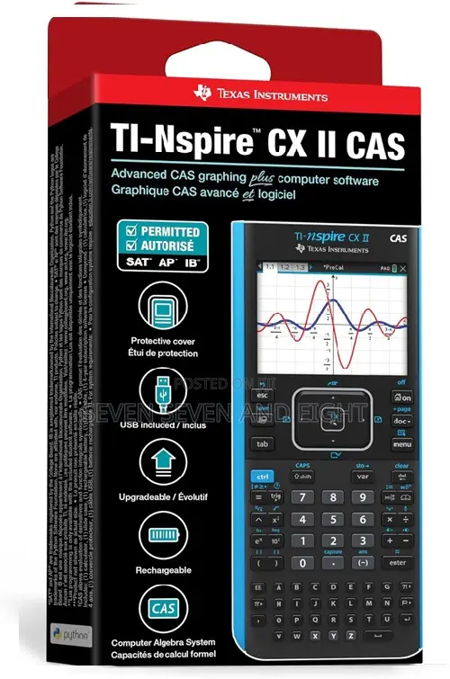 Ti-Nspire Cx Ii Cas Graphing Calculator-Ongoing Promo Price