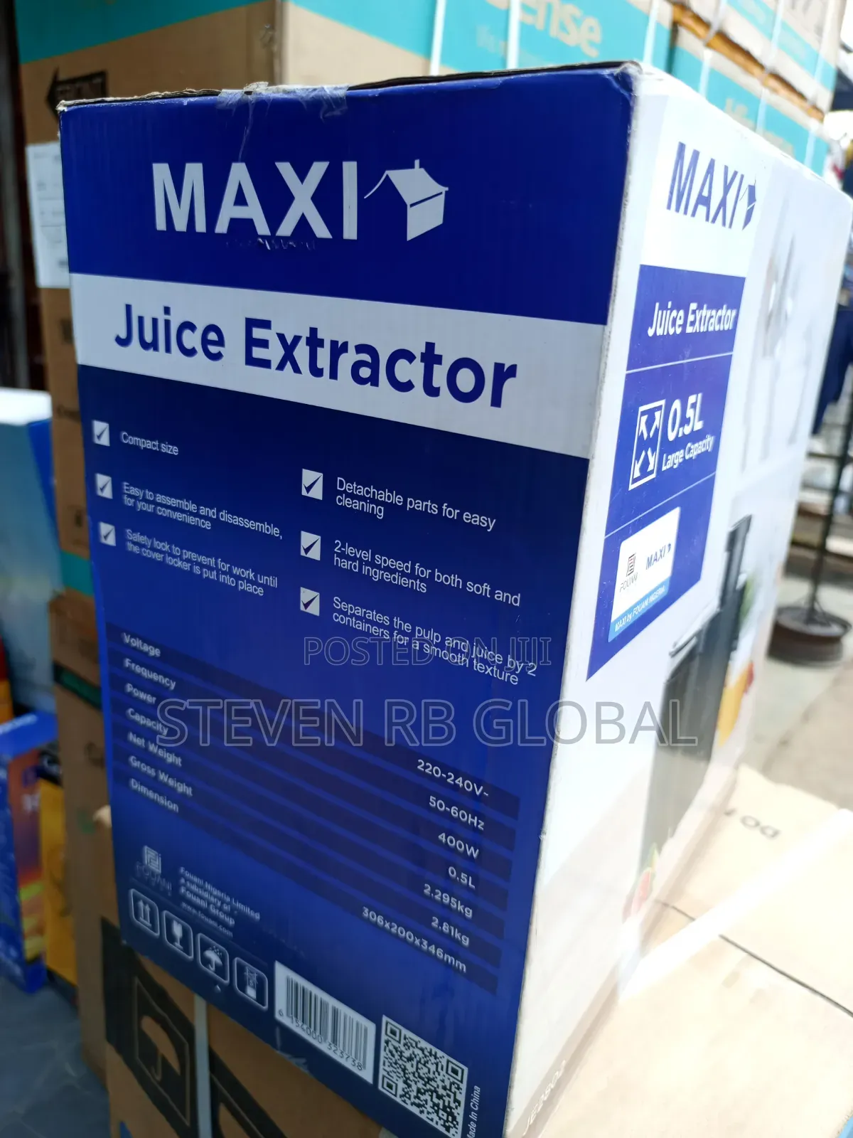 Maxi 0.5l Juice Extractor | Je2802