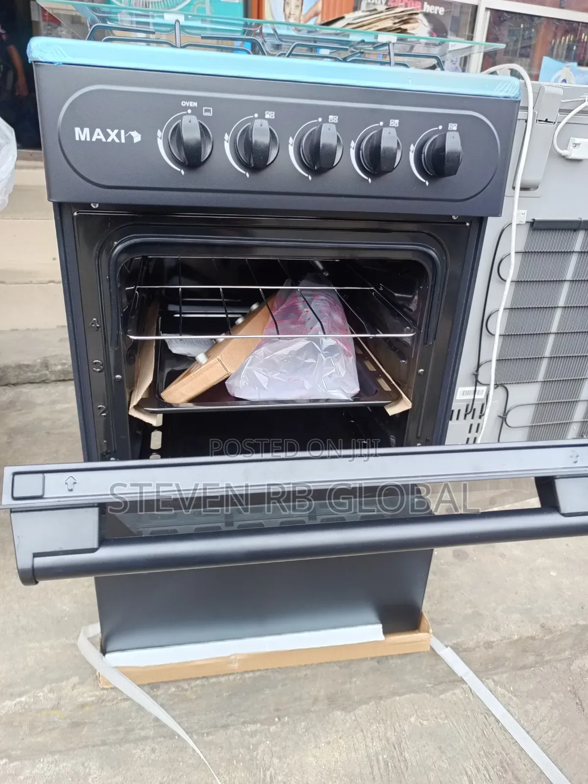 Maxi 50×50cm 4-Burner Gas Cooker (Basic) | Maxist50mg4g011