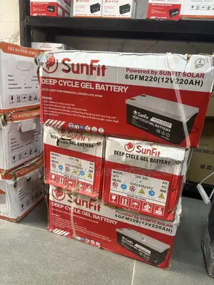 Sunfit 220ah Deep Cycle Solar Battery 12v