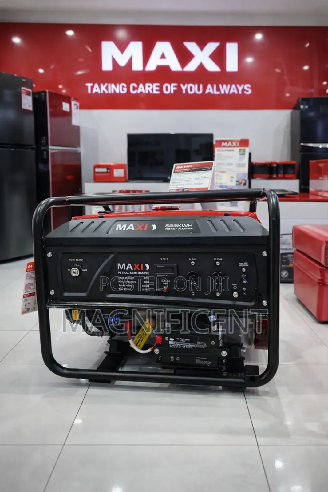 Maxi 5.5kva Petrol Generator – 100% Copper Coil Powerful Manual Start