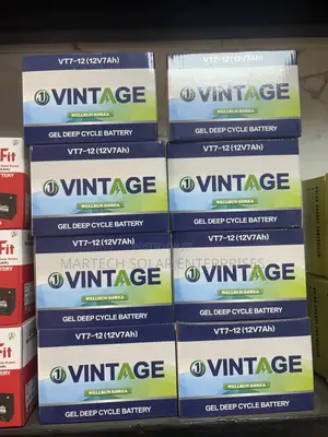 Vintage 7ah 12v Deep Cycle Solar Battery