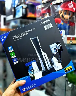 Cooling Stand and Charging Duck for Ps5 Fat, Slim and Pro