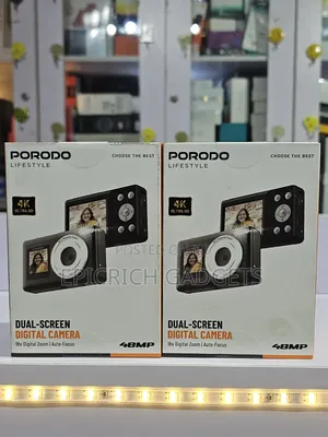 Ultra Hd Digital Dual Screen Camera by Porodo With 48mp