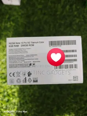 New Xiaomi Redmi Note 15 Pro+ 256 GB