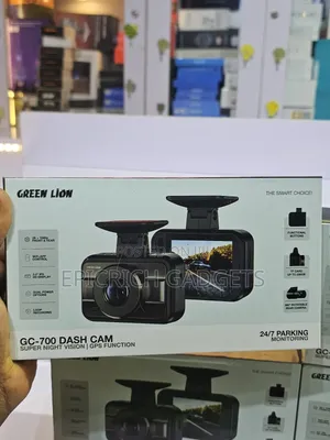 Car Dashcam With Dual Camera, Night Vision Gps Green Lion Gc-700