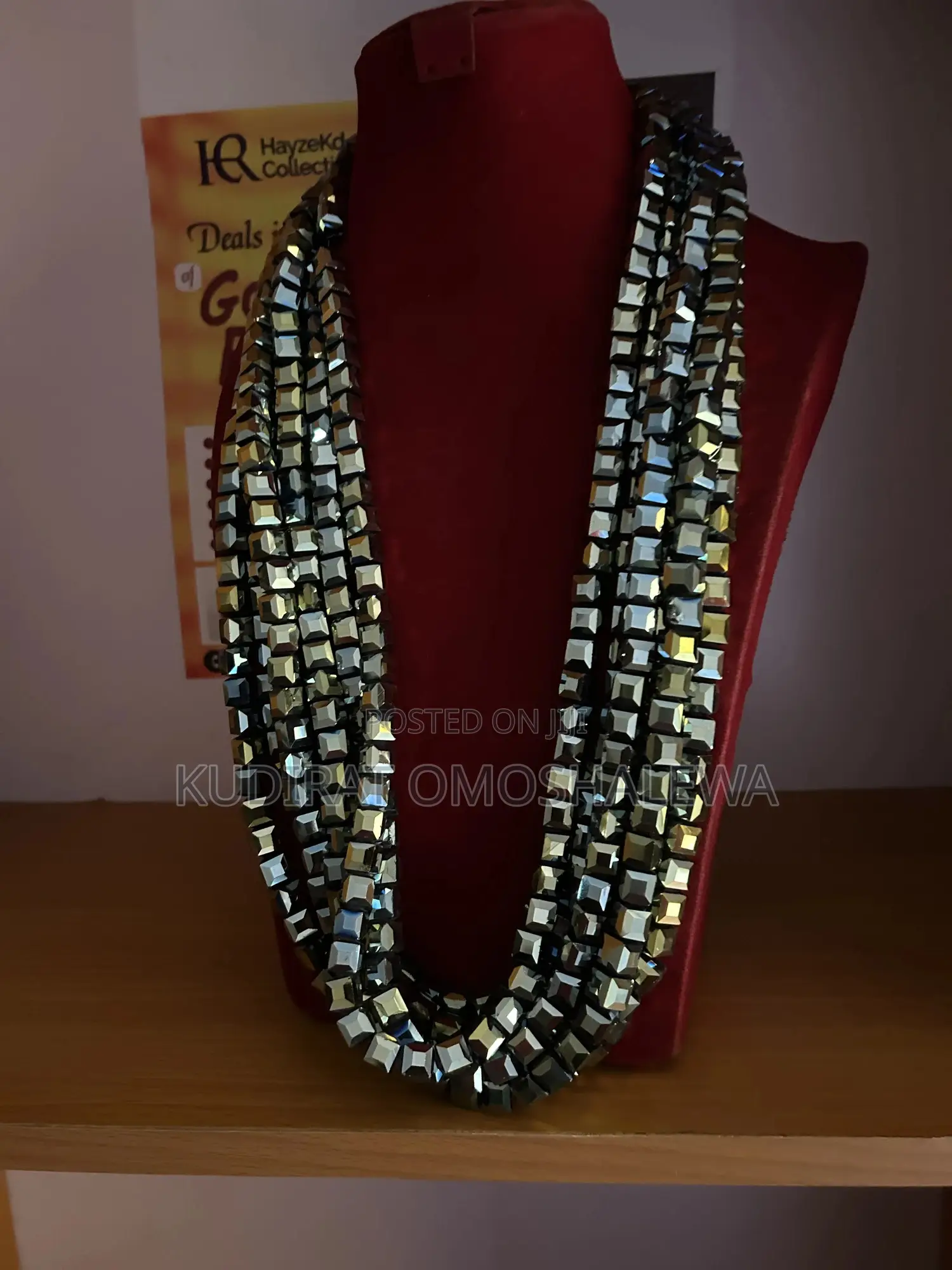 Gold Cristal Beads