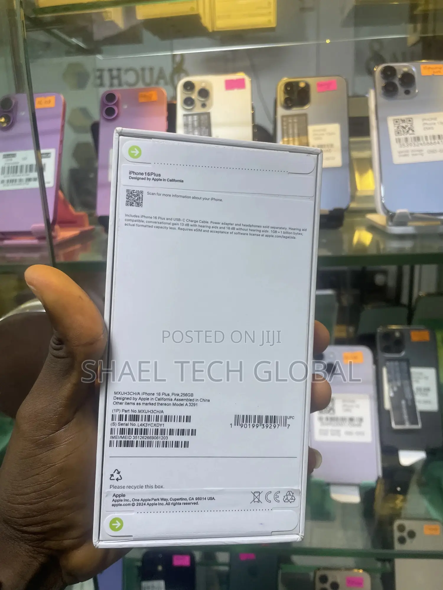 New Apple iPhone 16 Plus 256 GB for sale - Shael Tech Global Price: ₦ ...