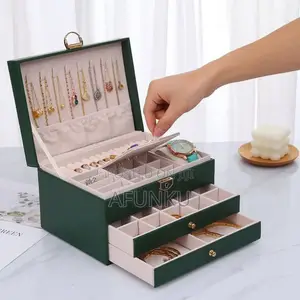 Three Layer Jewelry Storage Box