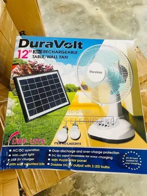 12” Rechargeable Table Fan