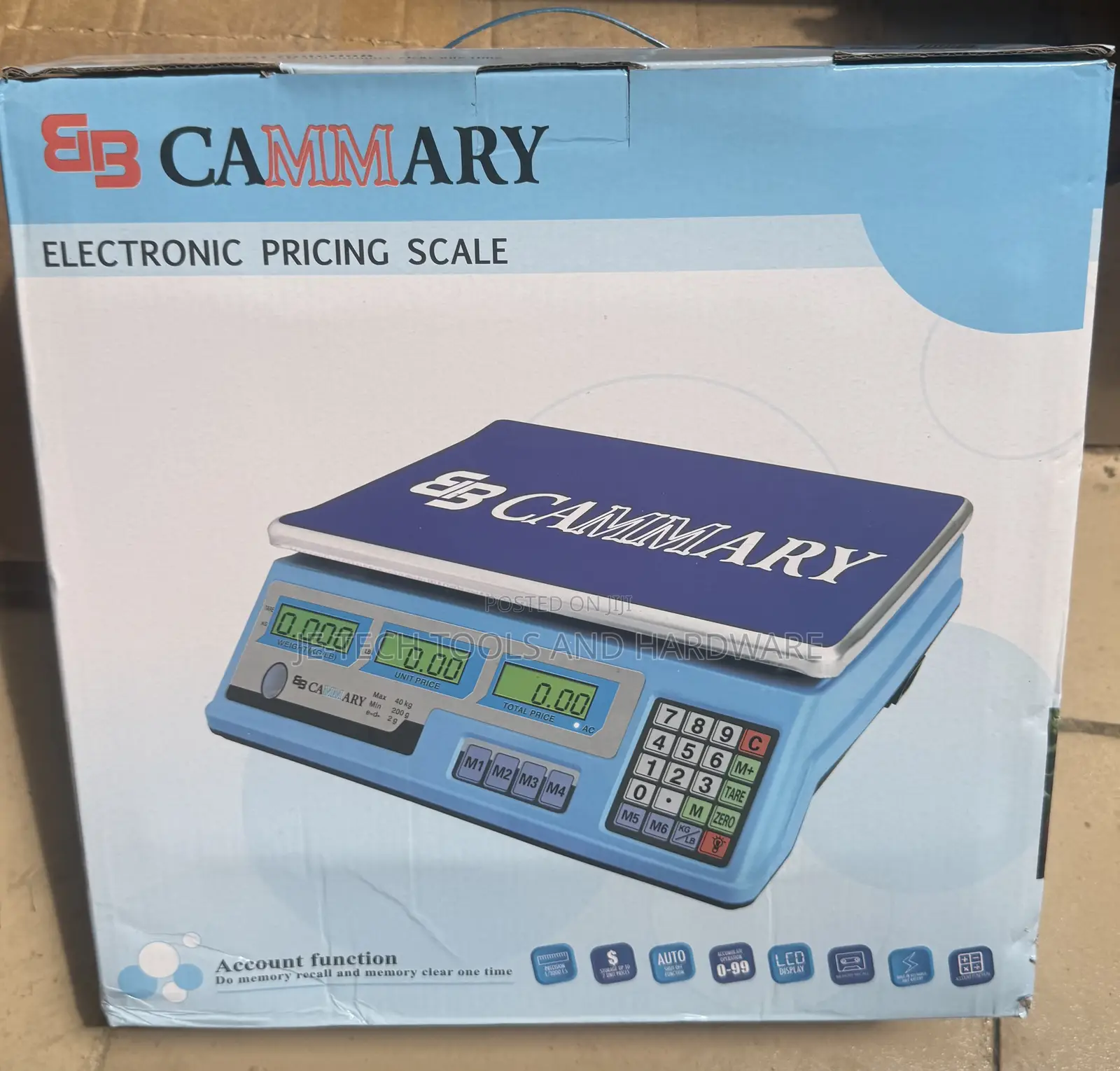 Cammry Digital Electronic Pricing Scale