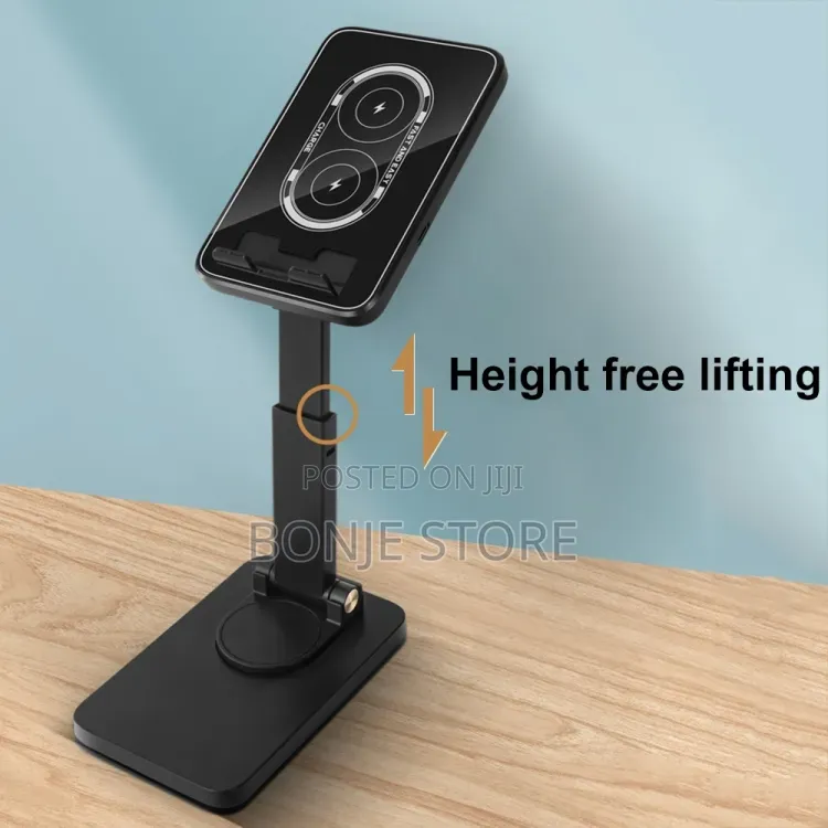 15w Desktop Wireless Charging Rotating Phone Holder