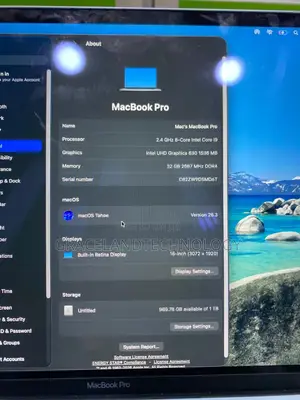 Laptop Apple MacBook Pro 2019 32GB Intel Core i9 SSD 1T
