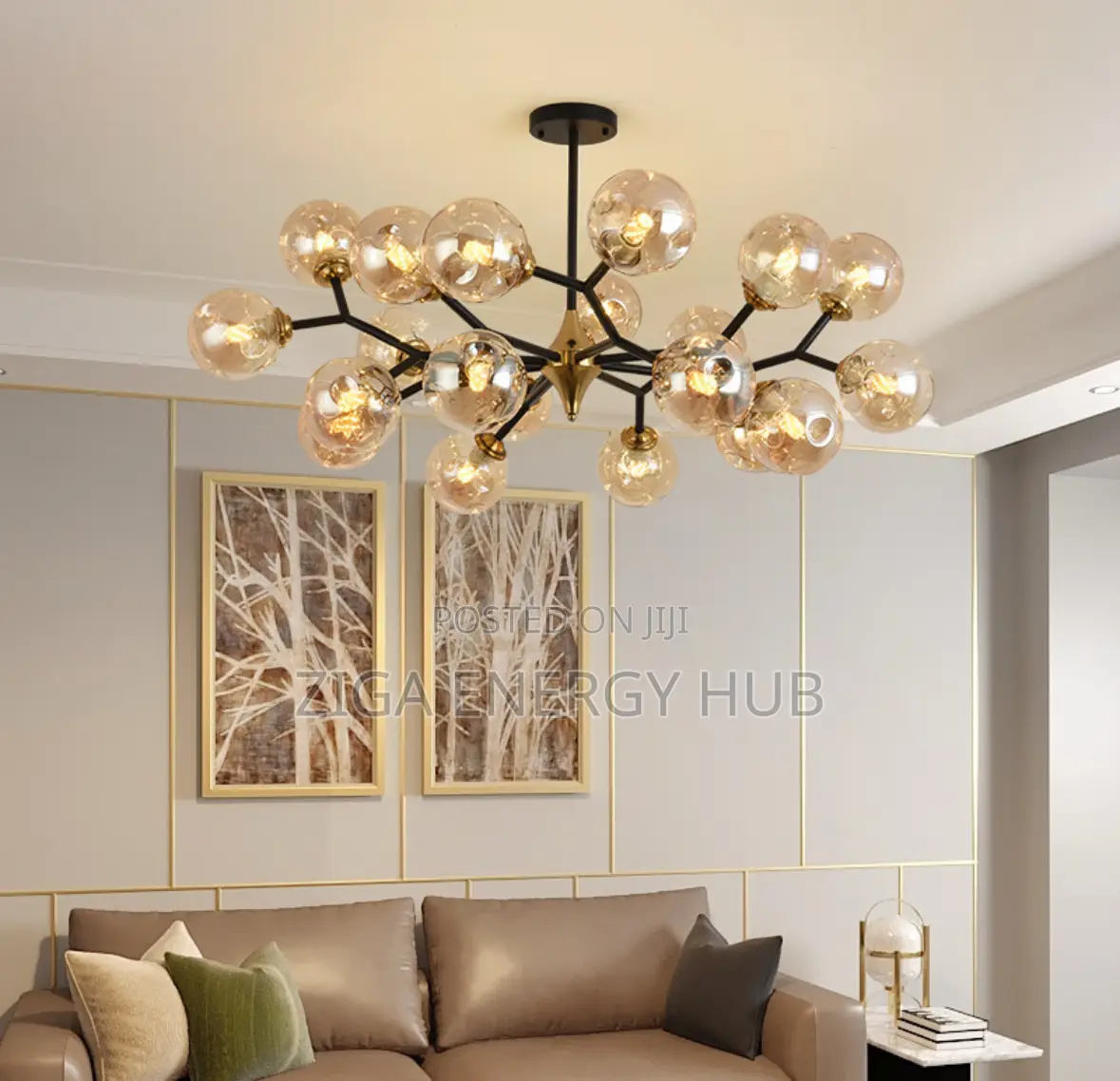 Nordic Glass Chandelier