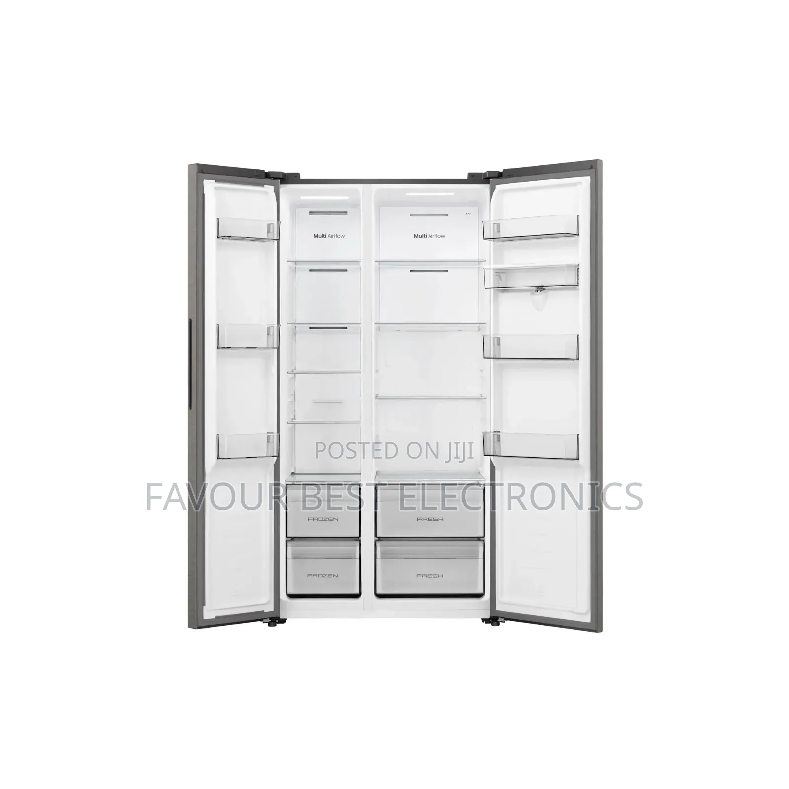 New Hisense 71ws-Rc Side by Side Fridge With Water Dispenser (541l)