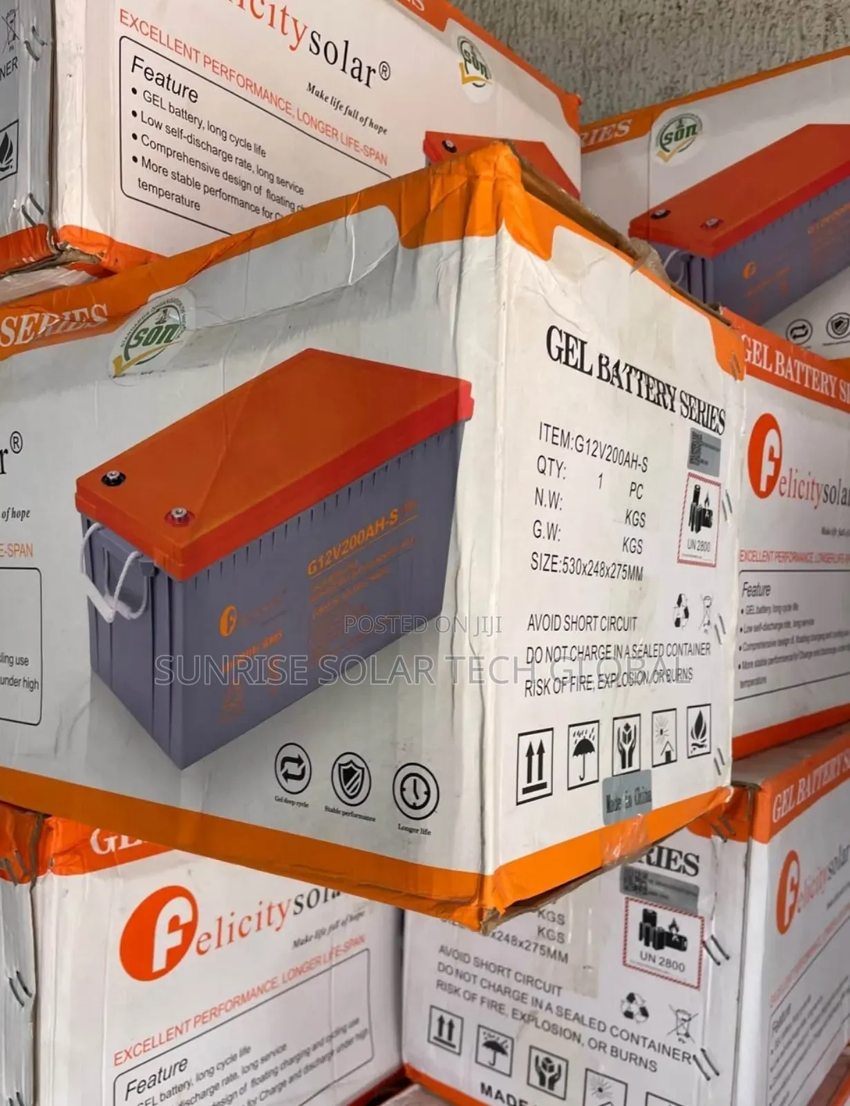 Felicity Gel Battery
