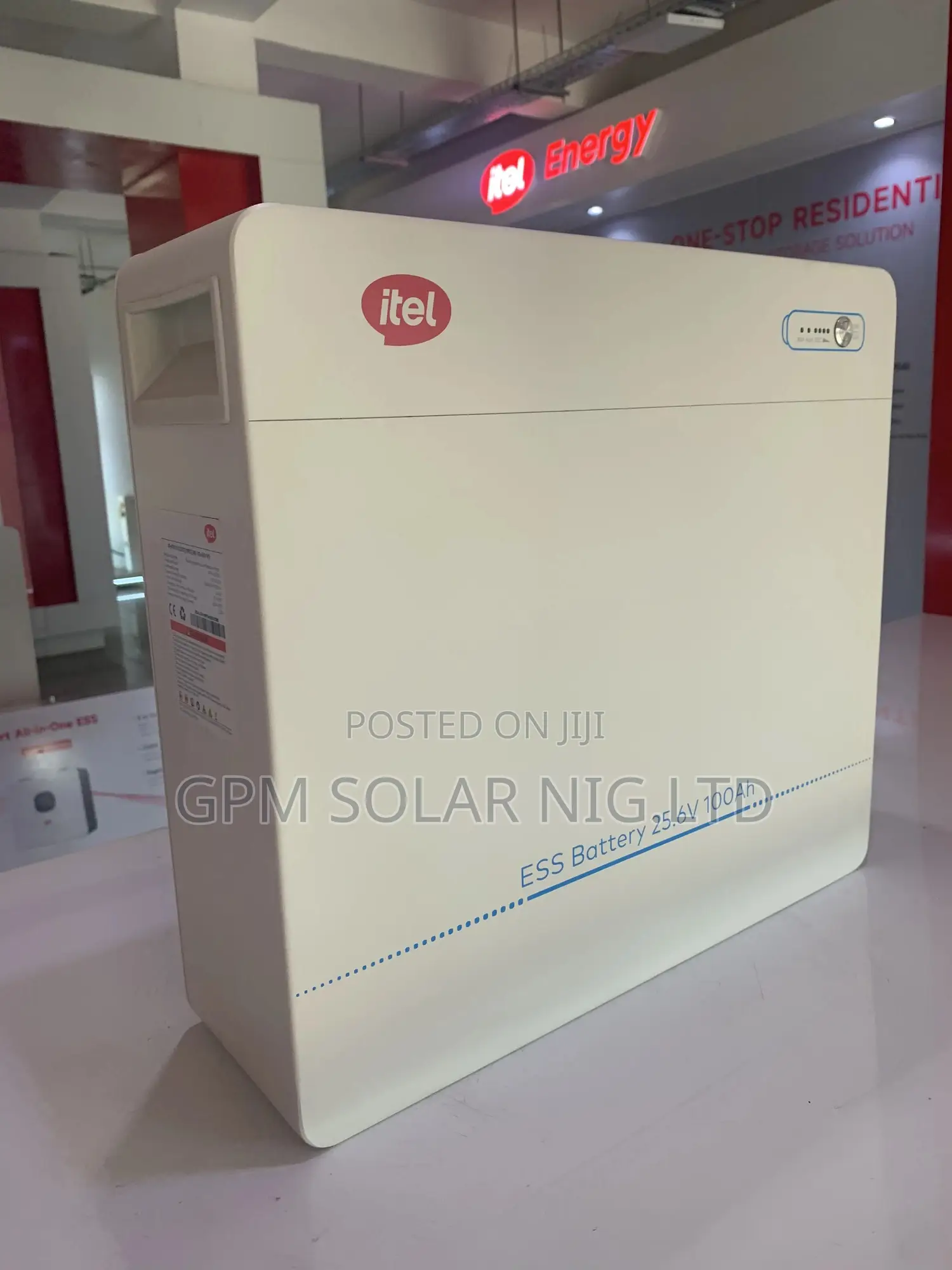 2.5kwh 24volts Itel Lithium Battery