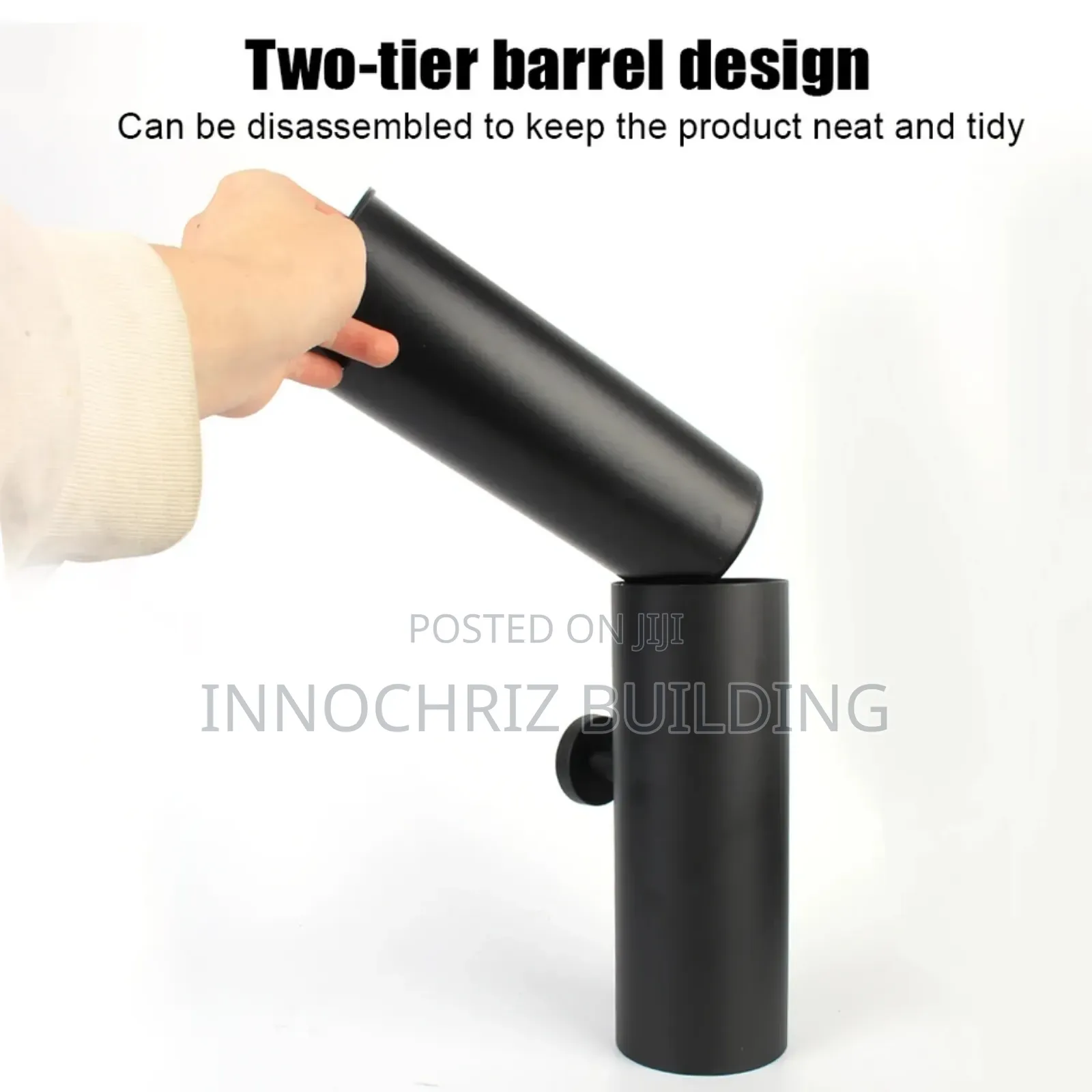 Black Hanging Toilet Brush
