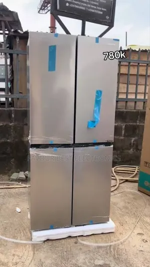 New Hisense 392l Bottom Freezer 4 Doors Side by Side Fridge (54wc-Rq)