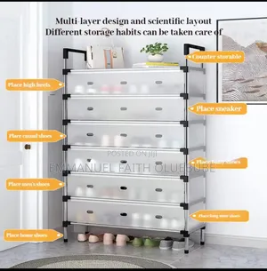 7 Layers Cover Shoe Rack