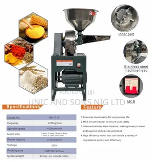 Semi-Stainless Hammer Mill