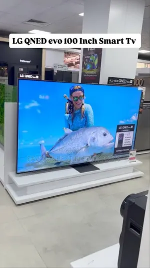2025made New Lg 100"Inch Qned Smart Tv Youtube Netflix Bluetooth