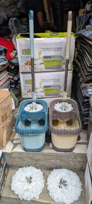 Quality Self-Squeeze Spin Mop (2 Extra Heads)