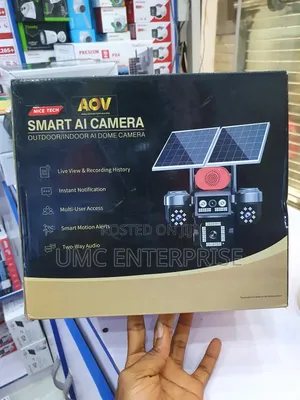 V560 Solar Dual Panel CCTV Camera