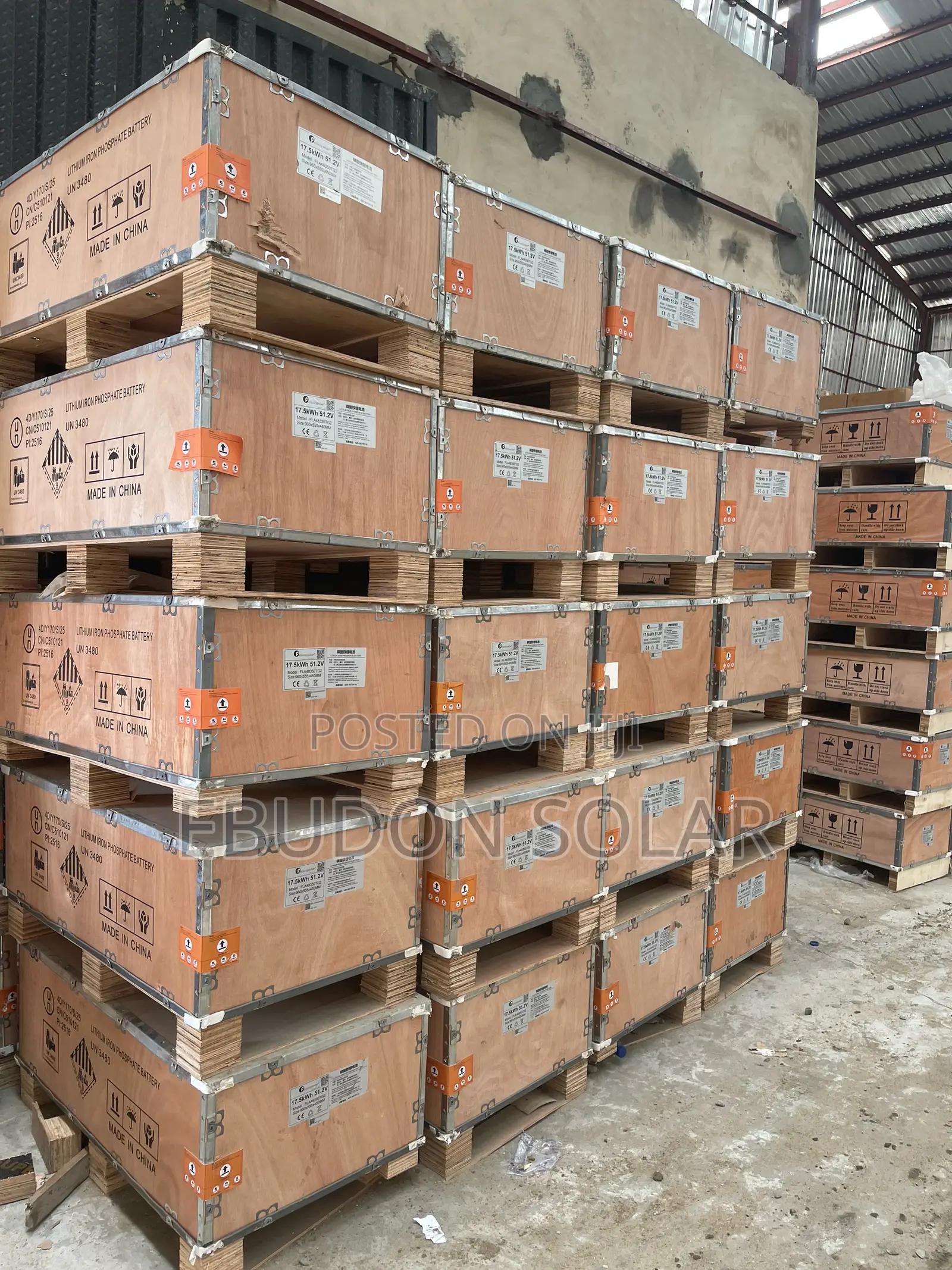 Solar Lithium Battery 17.5kwh Fla