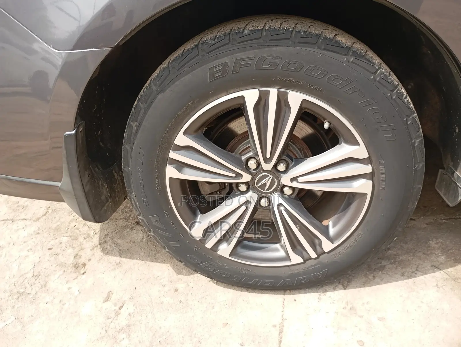 Acura MDX 2017 Gray