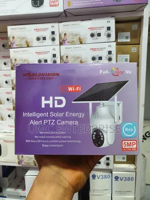 S75 Wifi Intelligent Solar Energy Alert PTZ Camera
