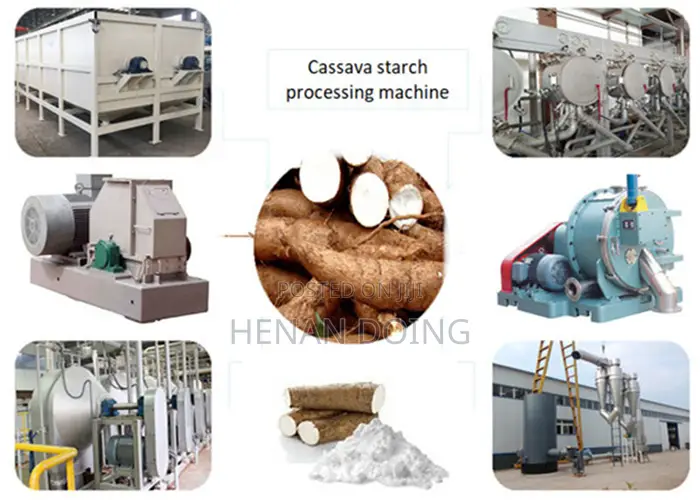 Cassava Starch Extraction Machine/Tapioca Flour Processing Line