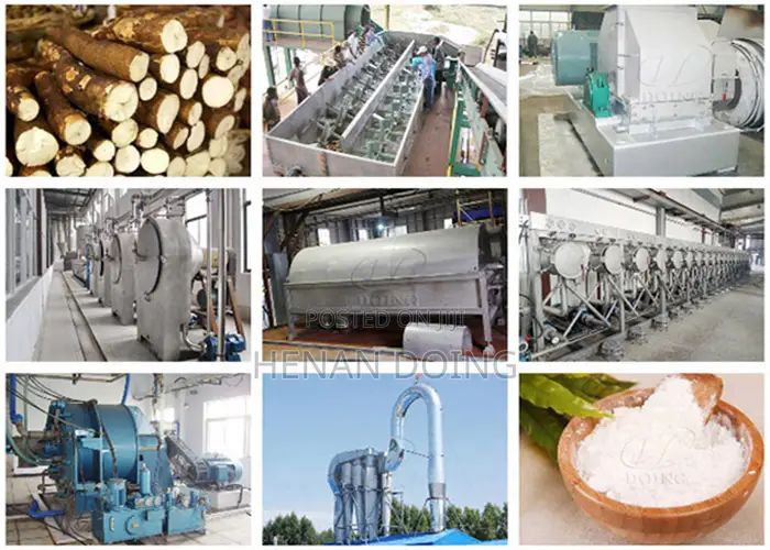 Cassava Starch Extraction Machine/Tapioca Flour Processing Line