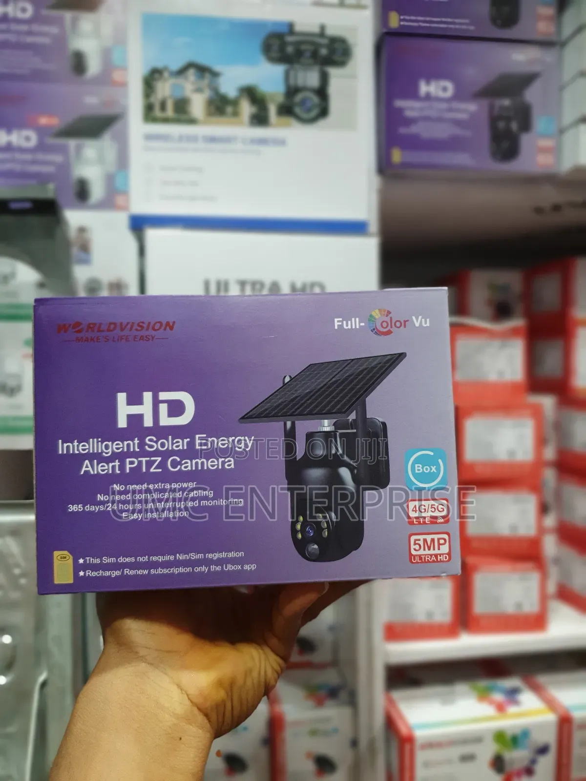S75 4g Solar Camera