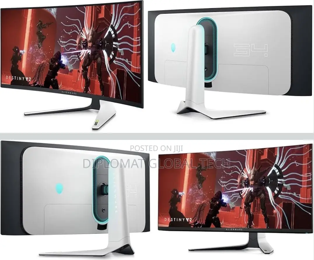 Alienware Aw3423dw Curved Gaming Monitor34.18”Qd-Oled175hz Lunar Light ...