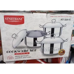 Stnllthanz 3 PCS Cookware Set St 324-G