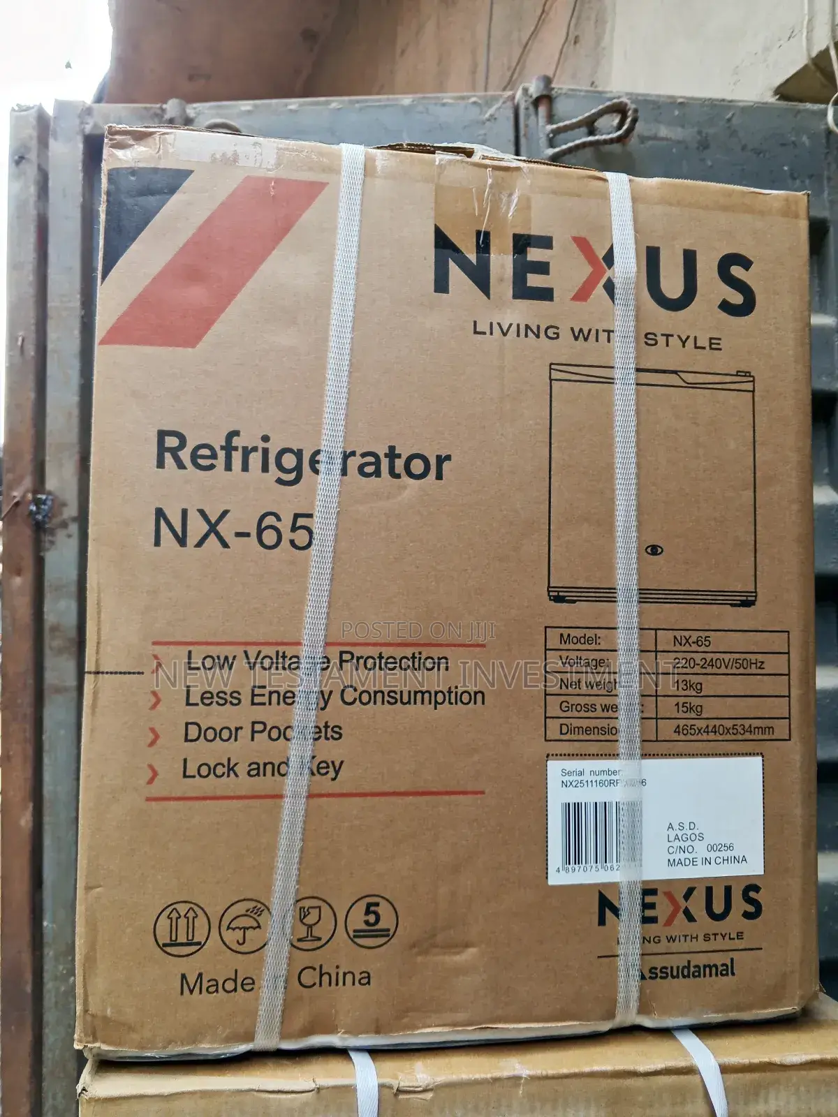 Original Nexus Product Bedside Refrigerator Nx-65