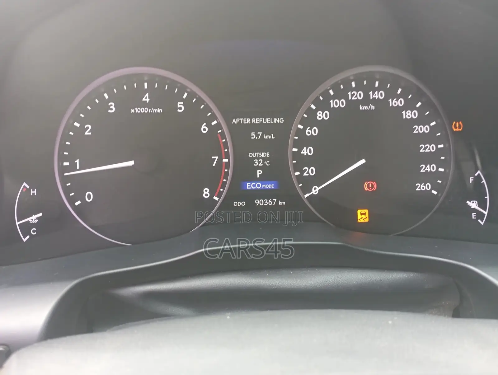 Lexus ES 2013 White