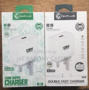 Shplus 120w Fast Charger(Type C and Ios)