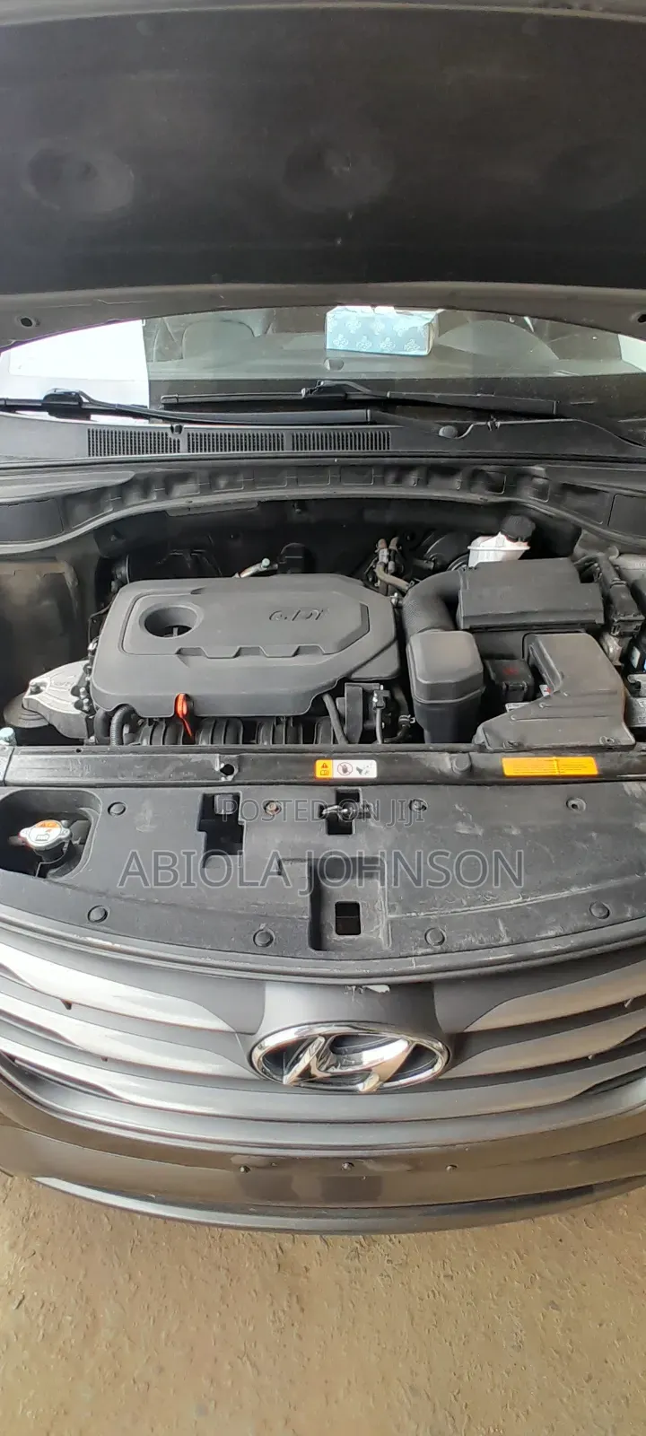 Hyundai Santa Fe SE AWD 2017 Gray