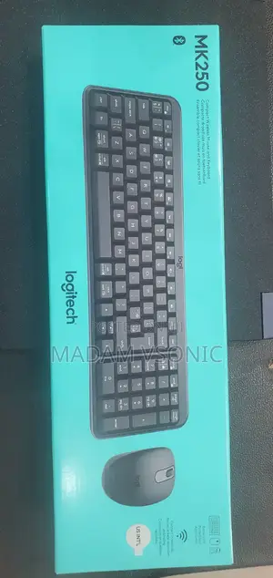 Logitech Wireless Keyboard and Mouse Mk250
