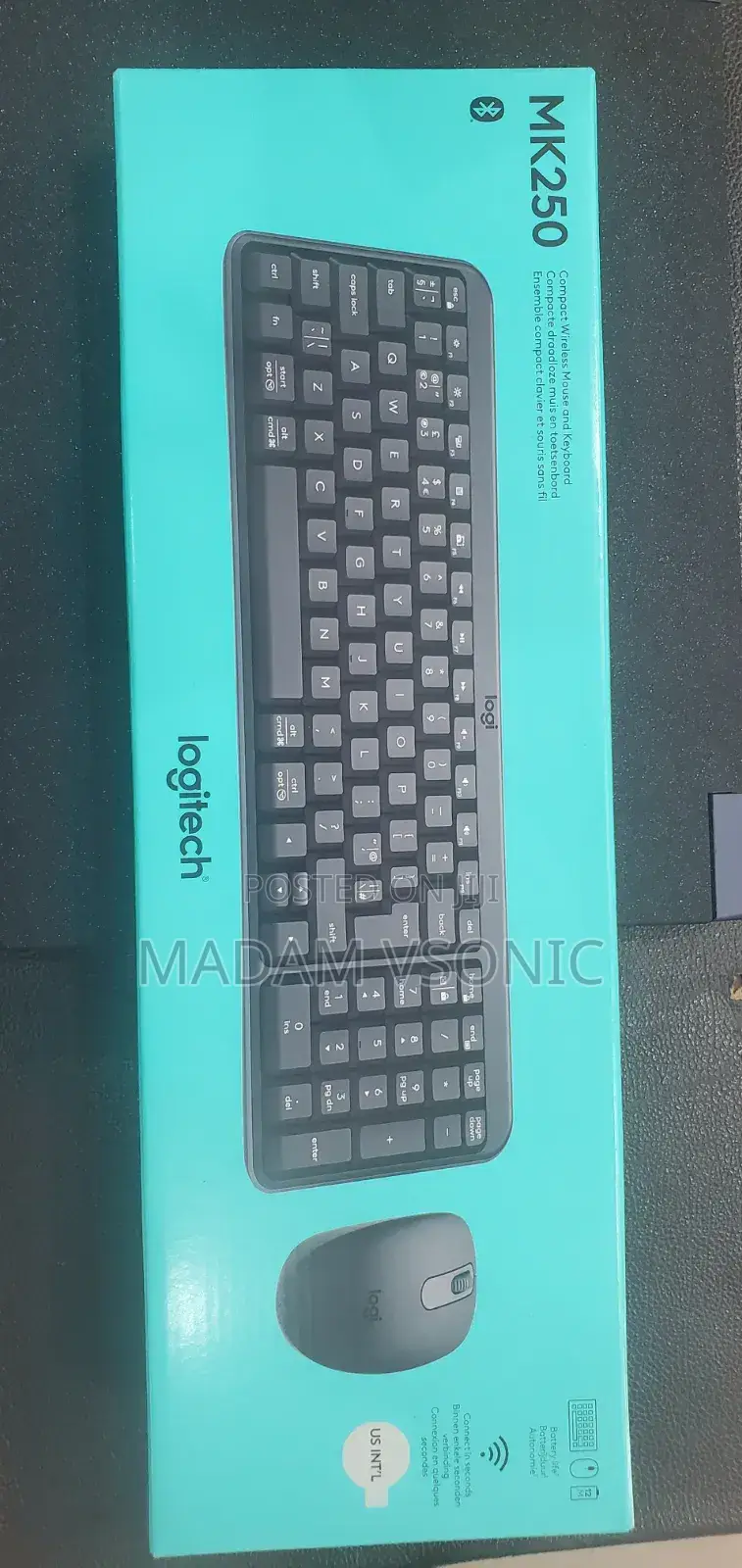 Logitech Wireless Keyboard and Mouse Mk250