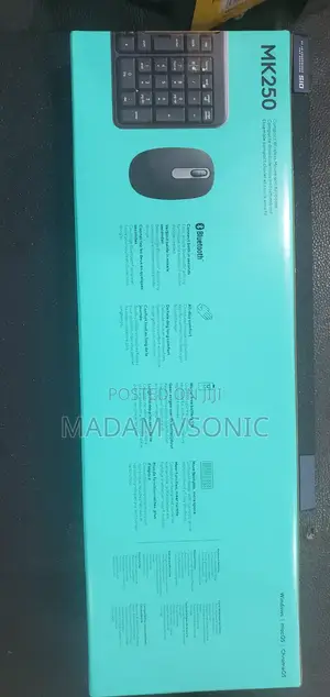 Logitech Wireless Keyboard and Mouse Mk250