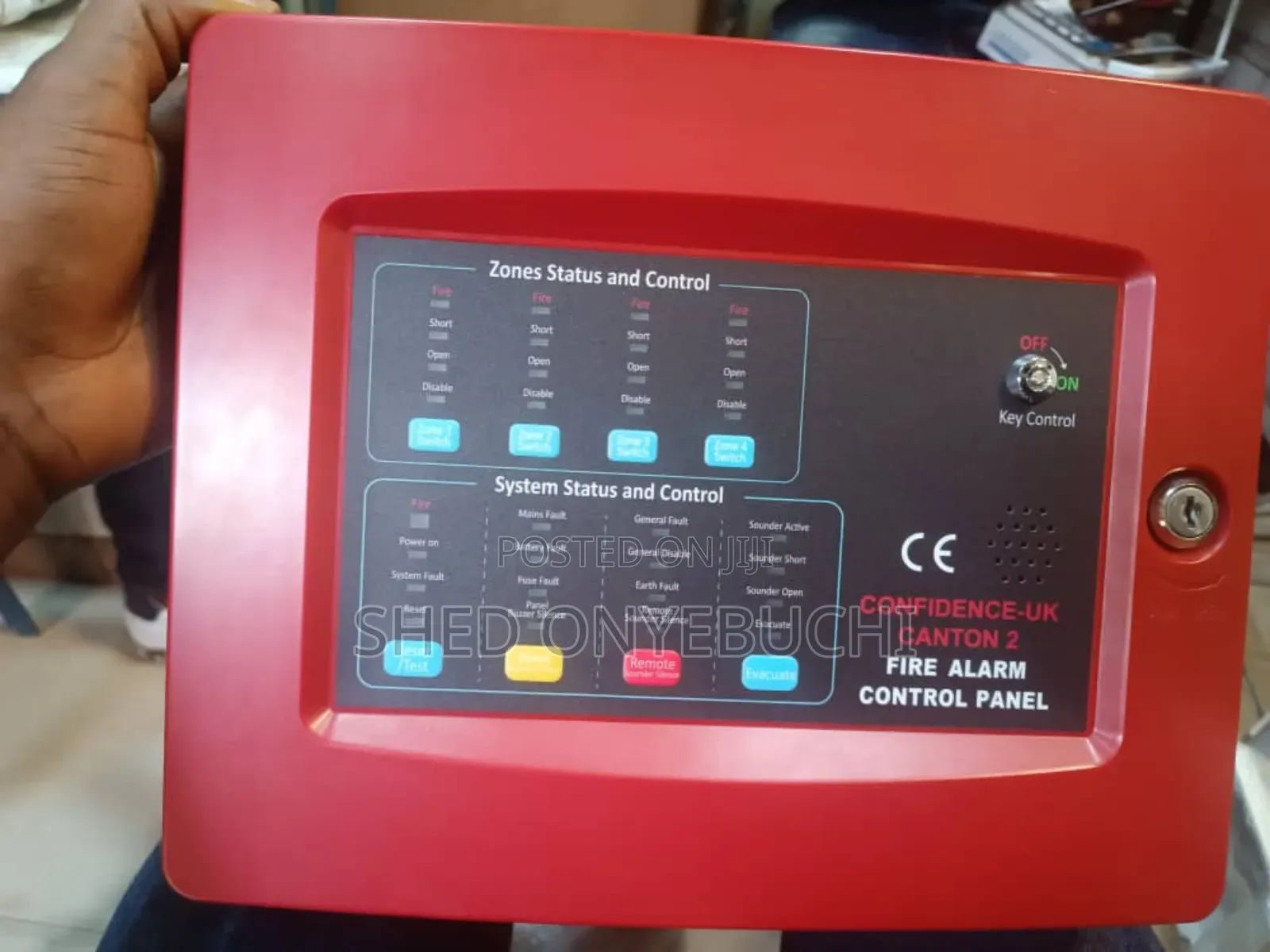 Fire Alarm Panel 4 Zone for Alarm System