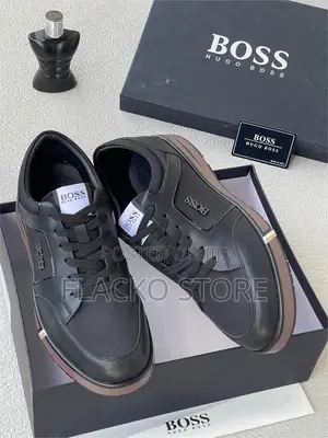 Original Hugo Boss Luxury Lace Up Sneakers
