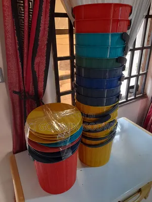Plastic Bucket, Cup and Plastics